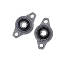 2Pcs KFL08 8mm Bore Diameter  Pillow Block Bearing Flange Rhombic Bearings  ME