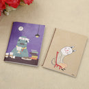 2Pocket Cartoon Diary Planner Notepad Notebook Write Paper Handy Memo Journal TO