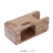 Bamboo Smart Watch Charger Holder Cellphone Charging Dock Wooden Stand Station