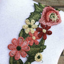 Flower Embroidered Trim Lace Ribbon DIY Hollow Wedding Craft D0T8 L0Z1 X8B0