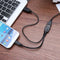 CableDeconn C0204 USB to USB+Micro 5 Pin Female to Male Y OTG Converter Cable