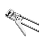 Manual Stainless Steel Can Opener Bottle Jar Lid Gripper Kitchen Kit Adjustable
