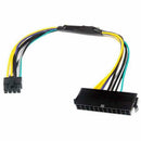 24 Pin Female to DELL Optiplex Server Motherboard 8 Pin Male Adapter Power'Cable