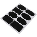 72x Jar Chalkboard Spice Blackboard Label Labels Stickers Marker Pen Bottle T Gw
