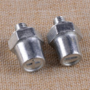 2pcs Car Positive & Negative Battery Post Terminal Adapter Zinc Alloy