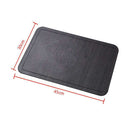 2 pcs PU Placemats Thickened Waterproof Non-slip Insulation Pad Pan Mat