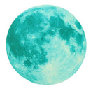 Creative Moon Luminous Wall Stickers Fluorescent Kids Bedroom Decor(Medium) A