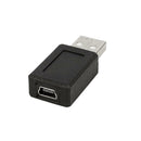 10Pcs USB Male To Female Micro USB Mini Changer Adapter Converter Connector