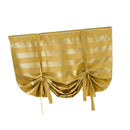 Lovely Blackout Roman Curtain Shade Tie Up Small Window Voile Drape Sheer 04