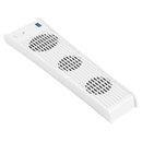 3-Fan USB Cooler for PS5 PlayStation 5 / 5 Digital Edition Console White A