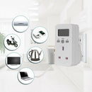 Digital Power Meter Plug-In Socket Electric Wattmeter Energy Monitor Uk Plu