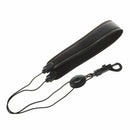 Adjustable Saxophone Strap Leather Nylon Padded Black V7Q9
