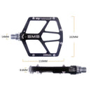 Shanmashi Aluminum Alloy Mountain Bike Pedals Road Cycling Sealed 3 Bearing