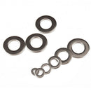 380-Pack Stainless Steel Flat Washer Assortment Set (M2 M2.5 M3 M4 M5 M6 M8