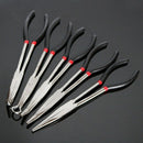 1X(5-Piece Set Of Multi-Function Stainless Steel 11-Inch Long Needle-Nosed