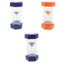 3pcs Plastic Hourglass Sand Glass Timer School Classroom Office Desktop