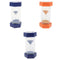 3pcs Plastic Hourglass Sand Glass Timer School Classroom Office Desktop