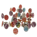 100Pcs creative fashion push pins decorative thumbtacks for wall maps BX