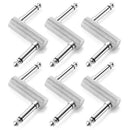 Pedal Coupler TZ Type Guitar Effect Connector 1/4 inch 6 Pack
