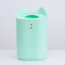Large Capacity Home Air Humidifier Double Nozzle Fine Mist Sprayer (Green) A