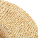 Women Classical Wheat Straw Hat Summer Cap Large Wide Brim Sun Hat Elegant