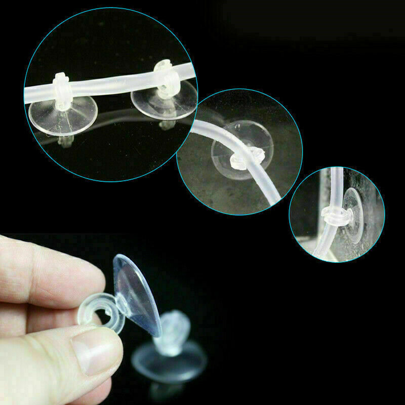 Aquarium Suction Cup Holder Sucker For Fish Tank Pump Airline Tube G9O5 Dec Y1J4