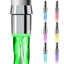 7 Colors LED Water Stream Faucet Light Automatic Changing Spout Shower Sink V3Z4