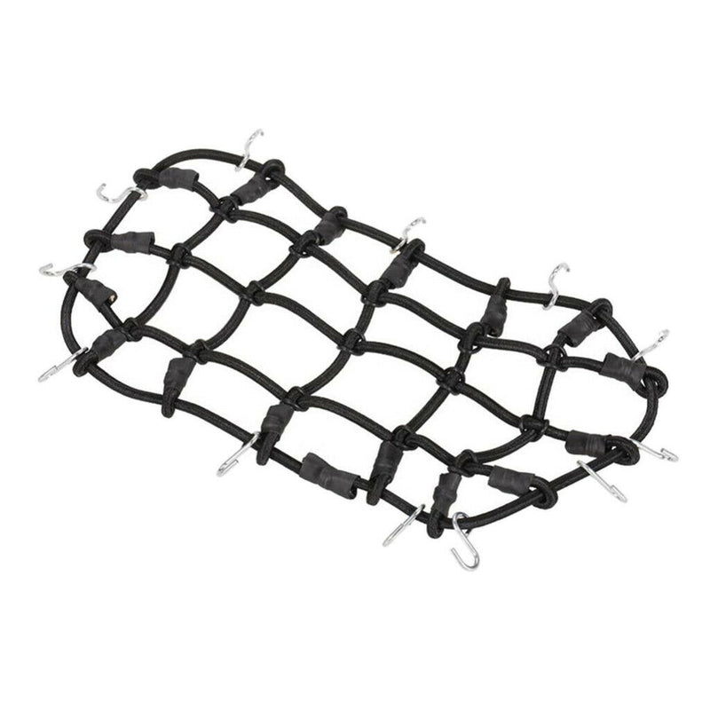 1:10 Elastic Rubber Luggage Net Black for Axial SCX10 Traxxas TRX4 RC Cars