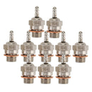 Set Of 10 Metal 70117 N4 Glow Plug Universal For HSP RC Car Parts Accessory