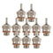 Set Of 10 Metal 70117 N4 Glow Plug Universal For HSP RC Car Parts Accessory