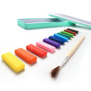 12 Colours Portable With Box Gift Solid Watercolor Set Professional Art Supplies