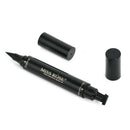 2 in 1 Pro Winged Eyeliner Stamp Waterproof Makeup Eye Liner Pencil Liquid Black