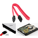 7-pin Internal SATA Male to SATA Male Extension Cable - 7 pin SATA M/M - 17 inch