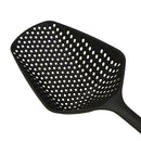 Plastic No-stick Water Ice Shovel Filter Long Strainer Colander (Black) A