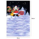 Photographic Xmas Theme Decor Screen Photo Wall Hanging Background Backdrop Prop