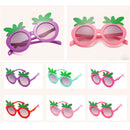 Kids Sunglasses Cute Strawberry Sunglasses Flower Shaped 6 Pieces