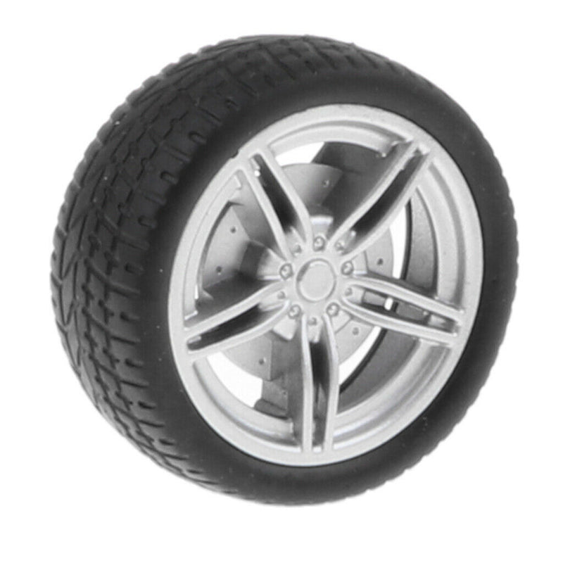 4 Pieces 1.57 Inch 5-Spoke RC Car Wheel Rims for RC Drift Car DIY Kits