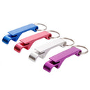 Novelty Metal Key Chain Bottle Opener Silvery Key Chain Ring Bar Tool JR