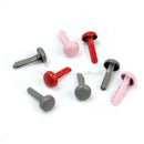 200 Pcs Mixed Color 4.5mm Mini Brads DIY Paper Craft Stamping Scrapbooking New