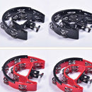 Double Ring Moon Tambourine Tambourine Jazz Drum Rhythm Tamborine Percussio