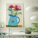 5D DIY Special Shaped Diamond Painting Flower Cross Stitch Mosaic Kit Decor