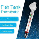 Fish Tank Aquarium Reptile Box Aquarium Glass Thermometer Accessory Quality N1W0