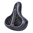 Comfort Wide Bike Seat Big Bum Bicycle Saddle Gel Sporty Soft Shock Absorb Pad