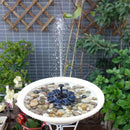 Fountain Solar Energy 8V 1.6W Solar Panel Kit Fountain Water Pump Brushless