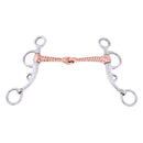 Stainless Steel Horse Snaffle Tack with Copper Screw Joint Mouth Equestrian