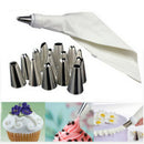 16X Russian Icing Piping Nozzles Set Pastry Tips Bags DIY Cake Decorating Baking