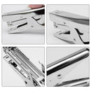Durable Metal Heavy Duty Paper Plier Stapler Desktop Stationery Office Supp