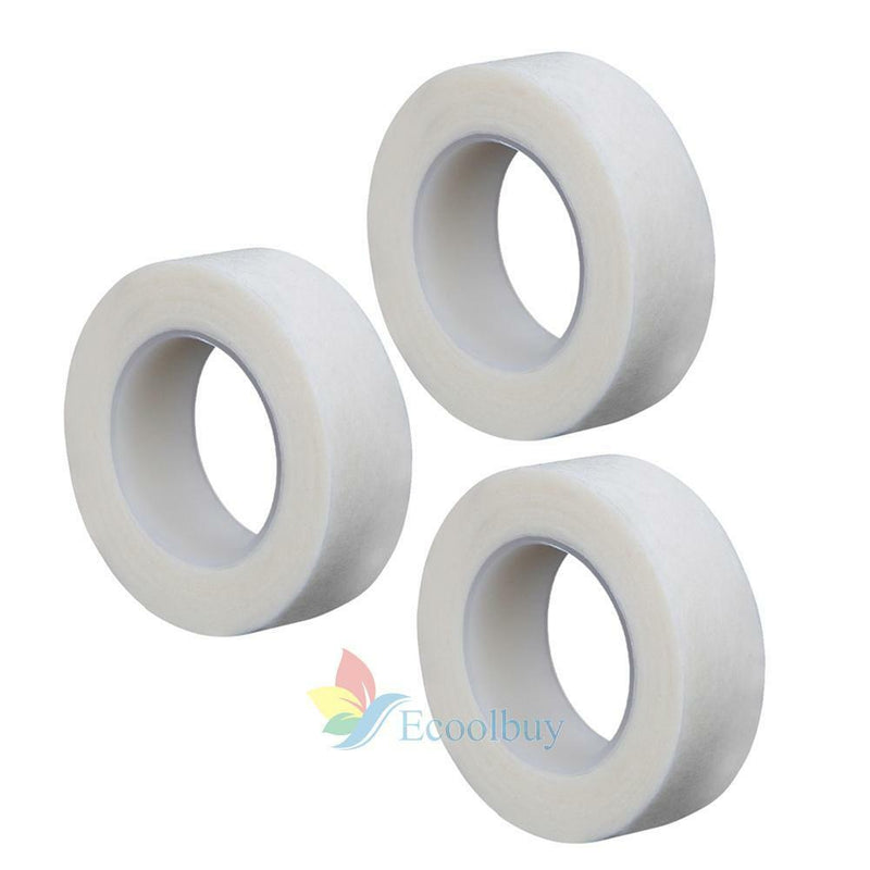3 Rolls Permanent Eyelash Lash Extension Medical Surgery Tape Adhesive Tool Chic