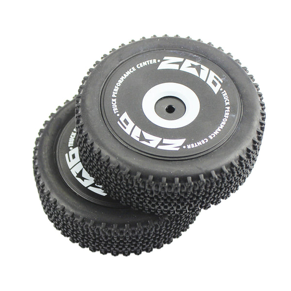 1/12 Scale RC Front Wheel Tires RC Car Replacements Parts for WLtoys 124018-1841