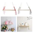 2pcs Wall Hanging Entryway Bracket Decorative Display Rack for CDs Toys